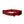 Red colored biothane adjustable collar for dogs from Pilot Pet Gear