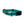 Teal colored biothane adjustable collar for dogs from Pilot Pet Gear