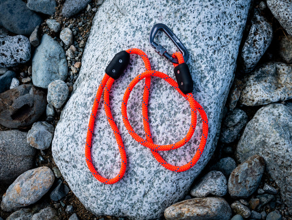 Hunter Orange Climbing Rope Leash